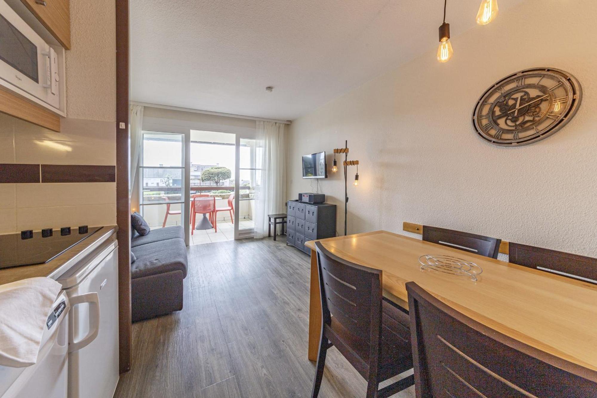Studio Terrasse Avec Vue Mer Arzon Exterior foto